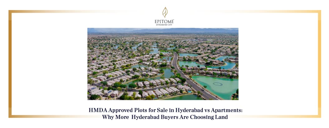 HMDA Approved Plots for Sale in Hyderabad vs Apartments: Why More  Hyderabad Buyers Are Choosing Land