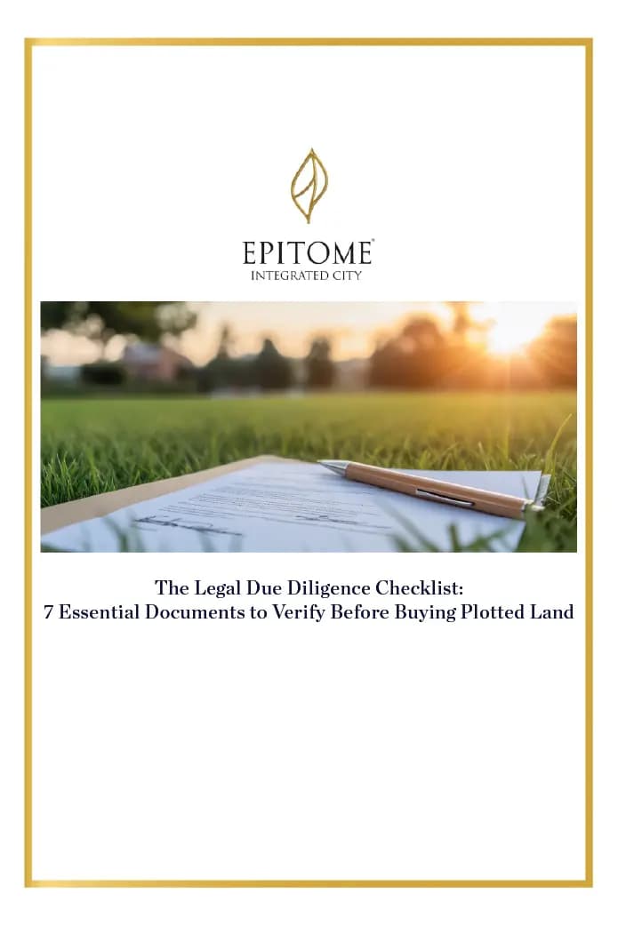 The Legal Due Diligence Checklist: 7 Essential Documents to Verify Before Buying Plotted Land
