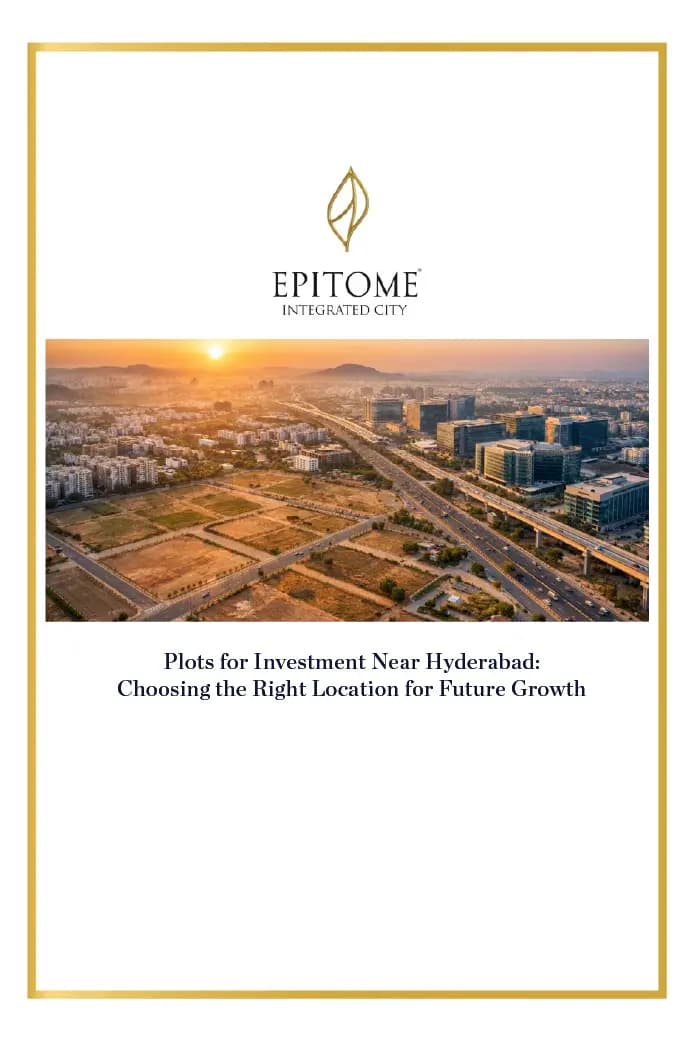 Plots for Investment Near Hyderabad: Choosing the Right Location for Future Growth