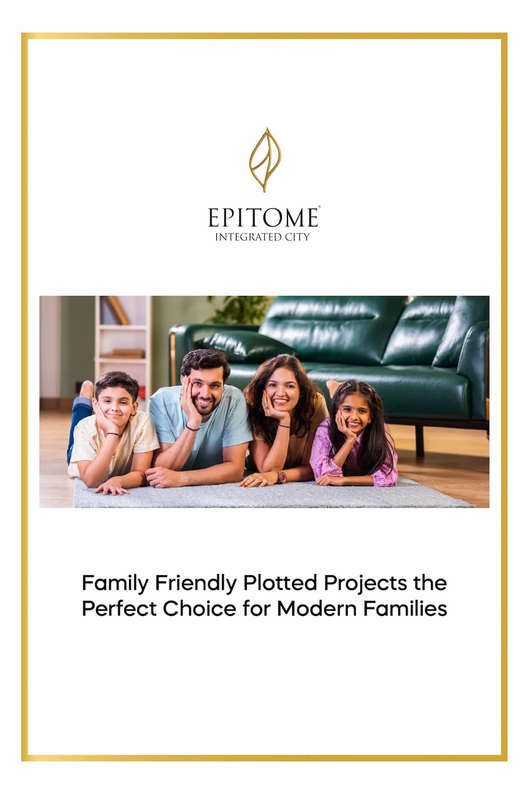 Family Friendly Plotted Projects the Perfect Choice for Modern Families